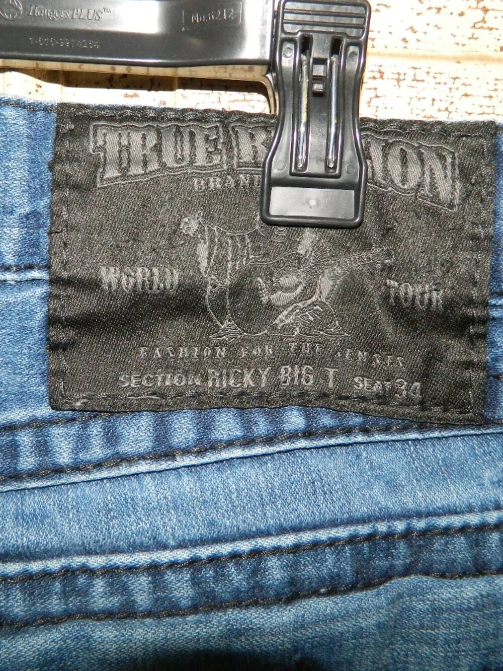 True Religion Ricky Big T Jeans Mens Size 33 (LL-3)